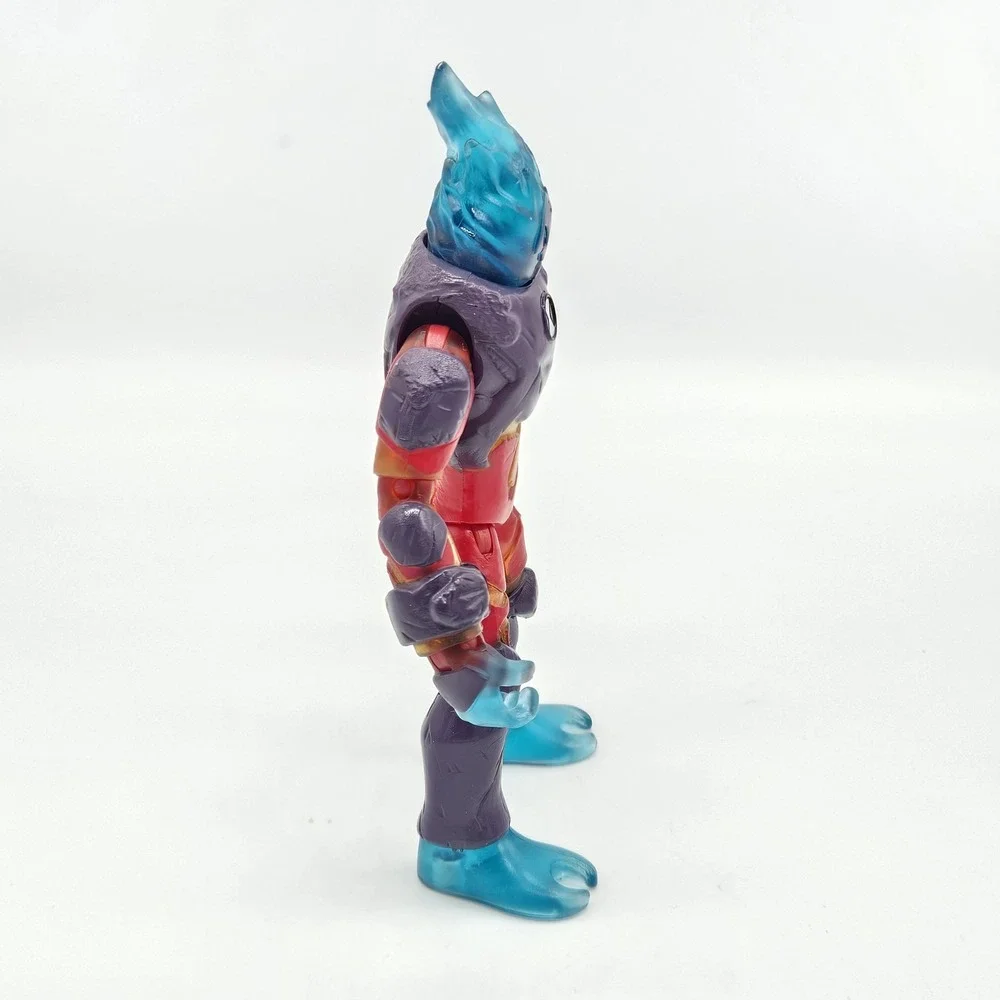 Ben 10 Heatblast Action Figure Playmates 2017 Omni-Enhanced Translucent Blue